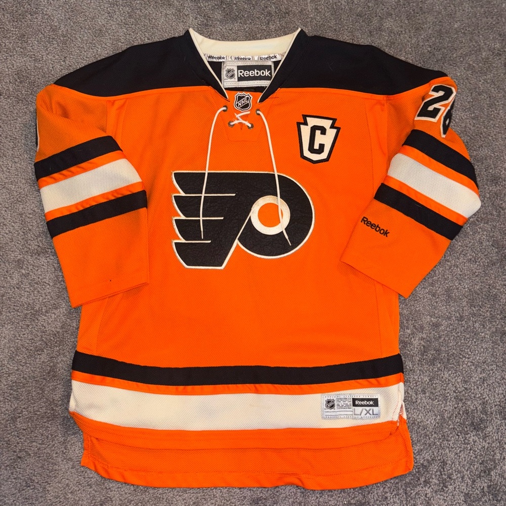 Reebok Kids Flyers Hockey Jersey